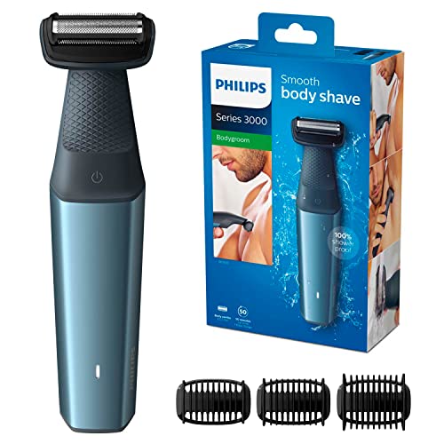 Imagen principal de Philips Afeitadora Corporal Masculina Serie 3000, Recortadora para cue