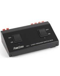 Imagen principal de FONESTAR - Selector Altavoces Stereo 2 Salidas Cb-2