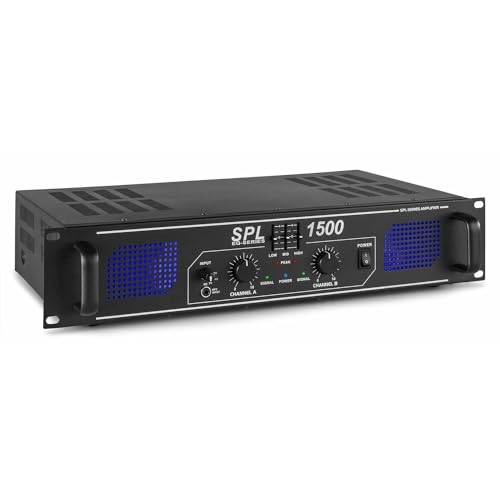 Imagen principal de Skytec SPL1500 - Amplificador profesional estéreo, 2 canales de 750 v