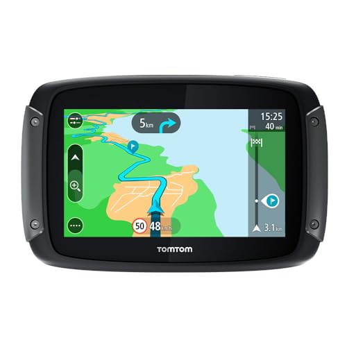 Imagen principal de TomTom GPS para motocicletas Rider 50 (4,3 pulgadas con carreteras mon