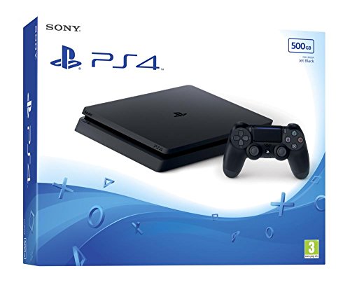 Imagen principal de Sony PlayStation 4 Slim 500 Go, Avec 1 Manette Sans Fil DUALSHOCK 4 V2