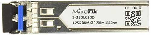 Imagen principal de Mikrotik S-31DLC20D Módulo Fibra SFP MonoModo 20Km #2416