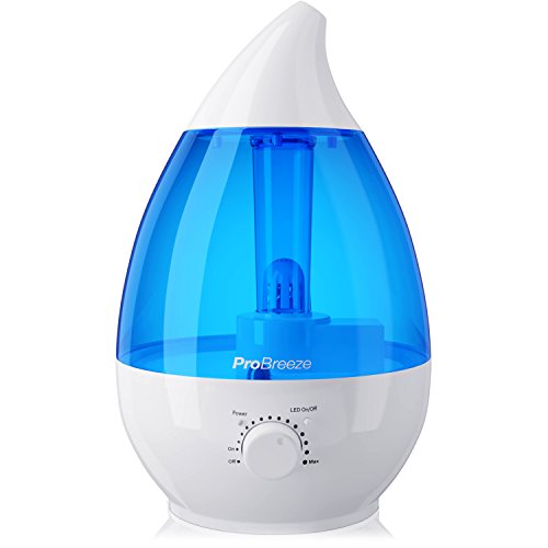 Imagen principal de Pro Breeze Humidificador de Aire Ultrasónico Silencioso de 3,8L, Difu