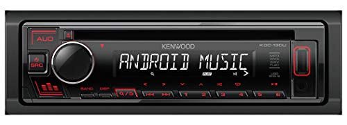 Imagen principal de KENWOOD KDC-130UR Receptor Multimedia para Coche 1 DIN | Radio para Co