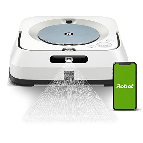 Imagen principal de iRobot m613440 Robot fregasuelos con WiFi, Pulverizador a presión y n