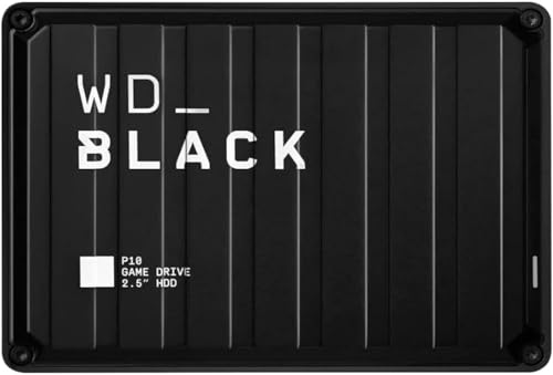 Imagen principal de WD BLACK P10 5TB Game Drive HDD portátil USB 3.2 Gen 1 Type-A compati