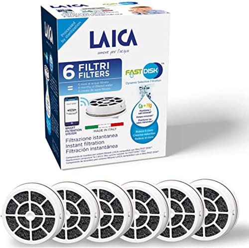 Imagen principal de Cartuchos de filtro de agua LAICA FAST DISK, pack de 6 meses (6 filtro