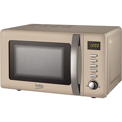 Imagen principal de Beko MOC20200C - Microondas retro, 20 l, 800 W, color crema