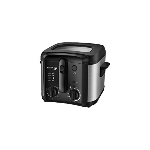 Imagen principal de Fagor FGRC 200 Solo Independiente 1600W Negro, Acero inoxidable freido