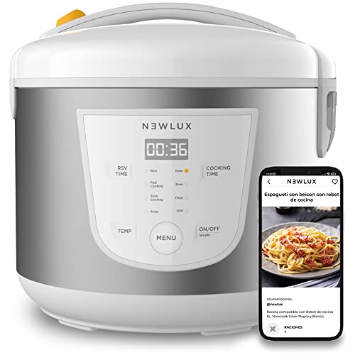 Imagen principal de Newcook Robot de Cocina Multifunción, Capacidad 5 Litros, Programable