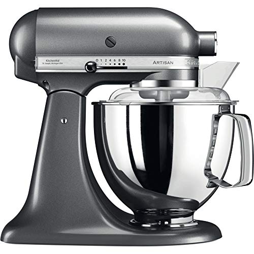 Imagen principal de KitchenAid 5KSM175PSEMS robot de cocina Artisan 4,8L Medallón Plata