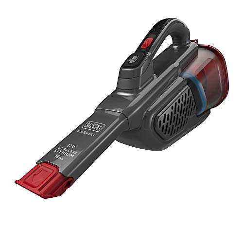 Imagen principal de Black+Decker Aspirador de Mano 12V, Batería de Litio 1,5Ah, 18W/h, Bo