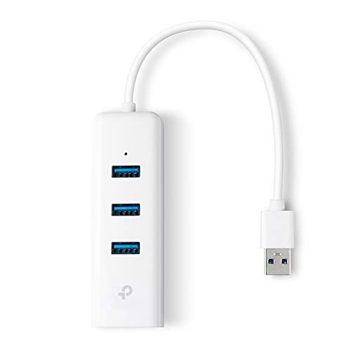 Imagen principal de TP-Link UE330 - Adaptador Ethernet, hub 3 x puertos USB 3.0 hasta 5 Gb