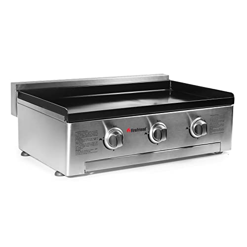 Imagen principal de Tristar, FireFriend BQ-6395 Parrilla de gas, tres quemadores, acero in