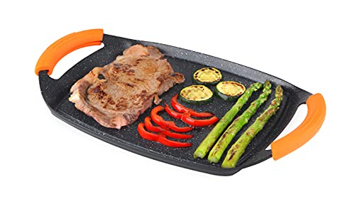 Imagen principal de Orbegozo GDB 3600 Plancha Grill de Aluminio Fundido, Superficie Antiad