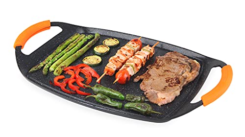 Imagen principal de Orbegozo GDB 4700 Plancha Grill de Aluminio Fundido, Superficie Antiad