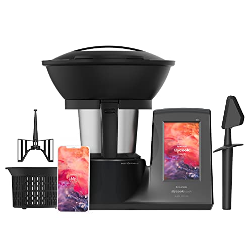 Imagen principal de Taurus Mycook Touch Black Edition - Robot de Cocina con wifi, 1600W, 2