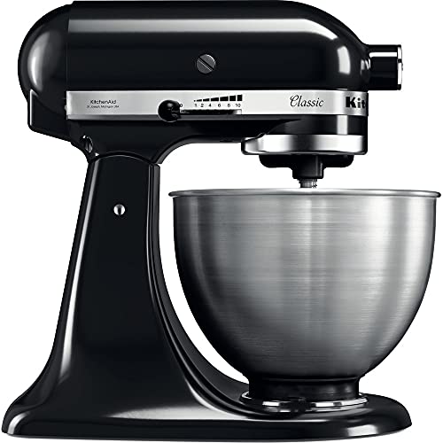 Imagen principal de KitchenAid 5K45SSEOB ROBOT DE COCINA DE 4,3 L CLASSIC Negro onix