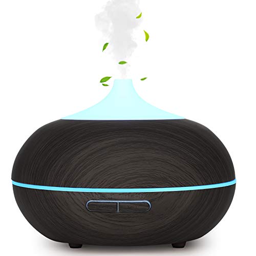 Imagen principal de WD&CD Humidificador Aromaterapia Ultrasónico [300ML]? 7-Color LED, 3 