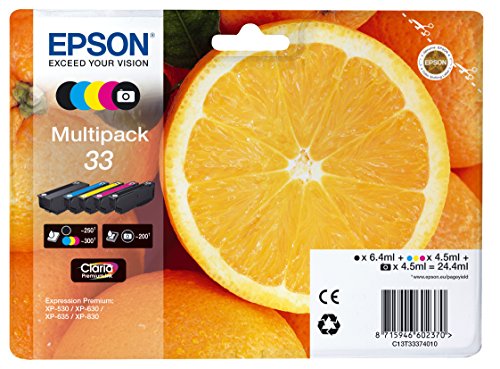 Imagen principal de Epson T333740 5pack, Cartucho De Tinta Multipack Color Cian Default Ca