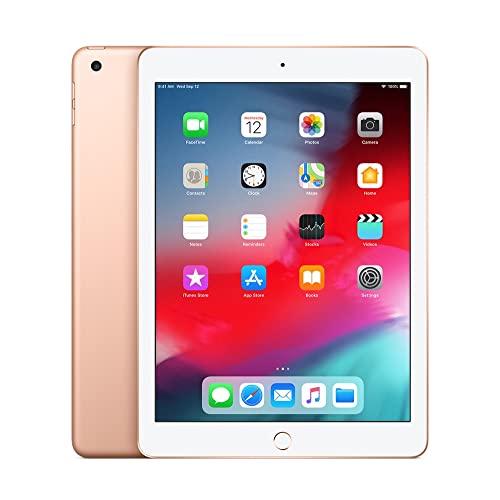 Imagen principal de 2018 Apple iPad (9.7-pulgadas, Wi-Fi, 32GB) Oro (Reacondicionado)