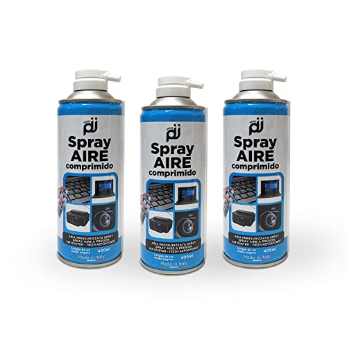 Imagen principal de PRIME JJ- PACK 3 Spray de Aire comprimido a base de gas para limpieza 