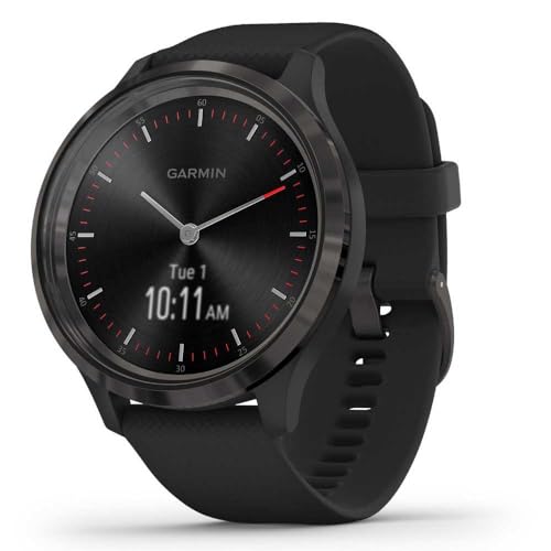 Imagen principal de Garmin Vívomove 3 Sport 44 Reloj Inteligente, Unisex-Adulto, Negro, 4