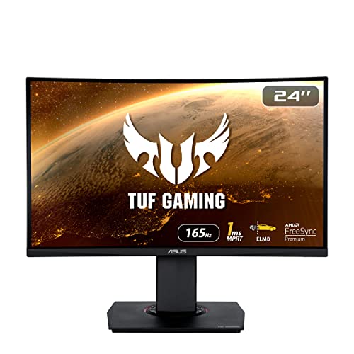 Imagen principal de ASUS TUF Gaming VG24VQ - Monitor gaming curvo de 24 FHD (1920x1080, 14