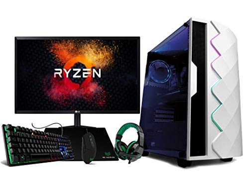 Imagen principal de Megamania PC Gaming AMD Ryzen 5 Six Core, Ordenador de sobremesa 3.6GH