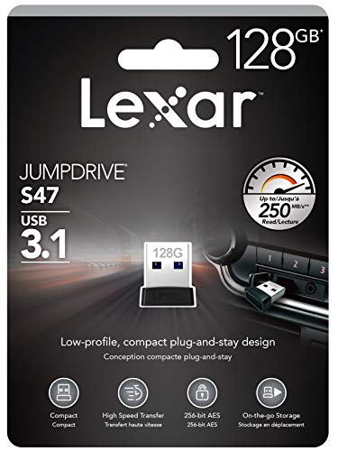 Imagen principal de Lexar LJDS47-128ABBK JUMPDRIVE S47 128GB USB 3.1 Black