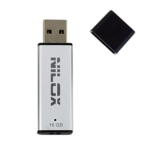 Imagen principal de Nilox 16 GB 16 GB USB 2.0 Tipo A USB 2.0 Plata Unidad Flash USB USB (U