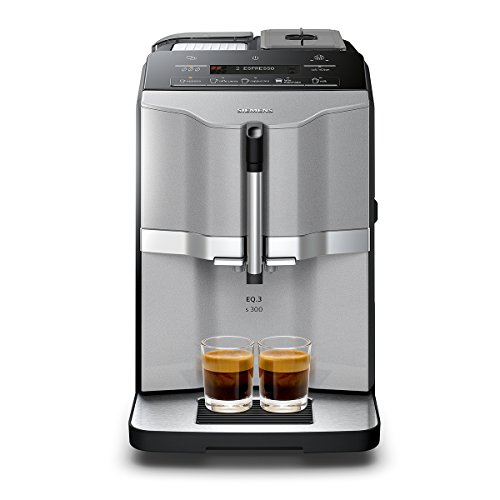 Imagen principal de Siemens TI303503DE Independiente Máquina espresso Negro, Acero inoxid