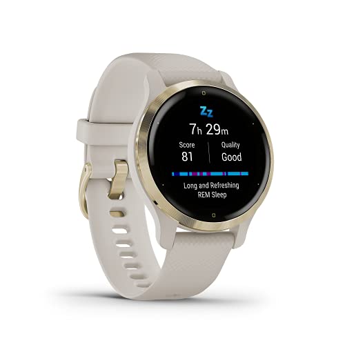 Imagen principal de Garmin 2S Reloj Inteligente, Beige Light Gold