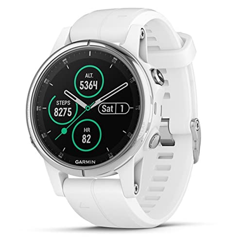 Imagen principal de Garmin, Fenix 5S Plus Sapphire, Reloj, Unisex, Blanco, Talla única