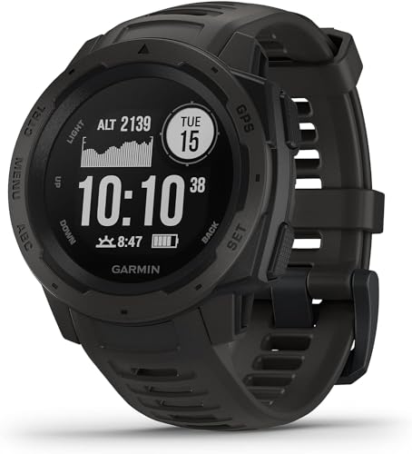 Imagen principal de Garmin Instinct, Reloj inteligente con GPS resistente al agua, funcion