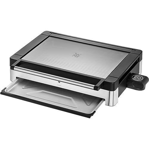 Imagen principal de WMF Lono - Grill Sobremesa con Tapa de Cristal y Barbacoa 2200 W, Acer