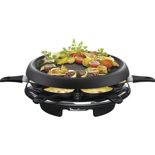 Imagen principal de Moulinex Accessimo Raclette Plancha Crêpier 6 Coupelles RE151812-Rasq