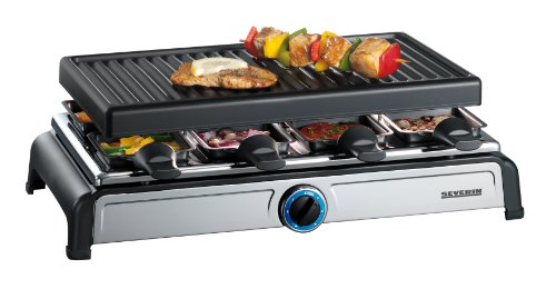 Imagen principal de Severin 2617 Raclette de 1100 W 8 Personas, Termostato con LED