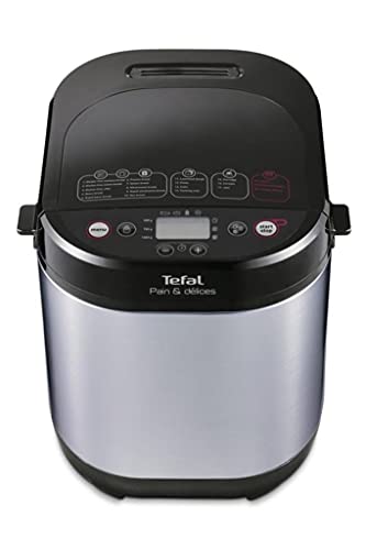 Imagen principal de Máquina para hacer pan Tefal PF240E38, negro/acero inoxidable