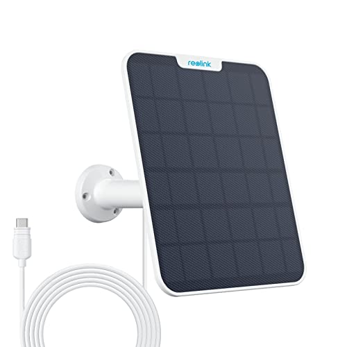 Imagen principal de [Versión Actualizada 2023] Reolink 6W Panel Solar (Blanco) para Cáma