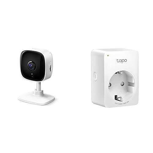 Imagen principal de TP-Link IP Camara Vigilancia WiFi Interior + WiFi Enchufe Inteligente 