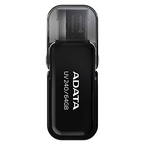 Imagen principal de ADATA UV240 64GB 2.0 Conector USB Tipo A Negro Unidad Flash USB - Memo