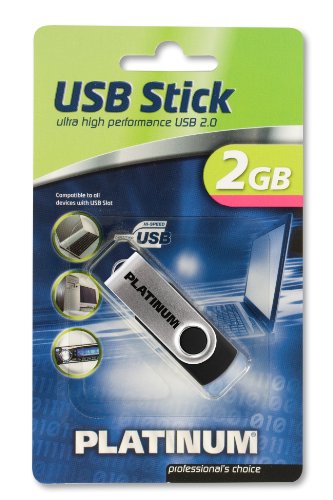 Imagen principal de Platinum Twister - Memoria USB 2.0 Negro 2 GB