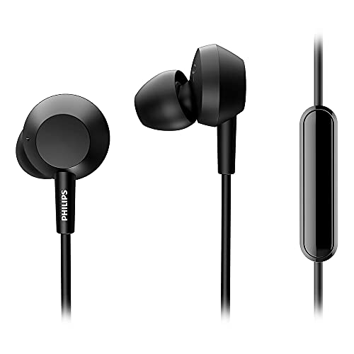 Imagen principal de Philips E4105BK/00 Auriculares con micrófono, Auriculares In-Ear (Bas