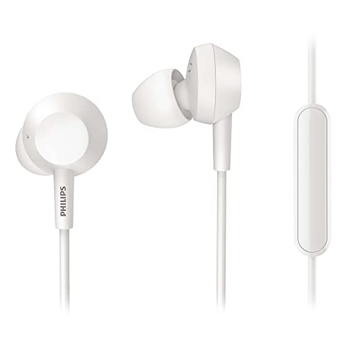 Imagen principal de Philips E4105WT/00 Auriculares con micrófono, Auriculares In-Ear (Bas