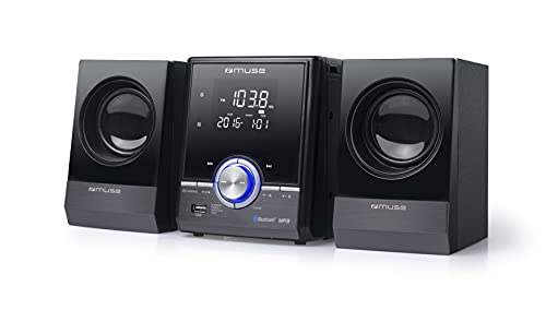 Imagen principal de Muse M-38BT Micro Sistema con audio Estéreo, y Bluetooth