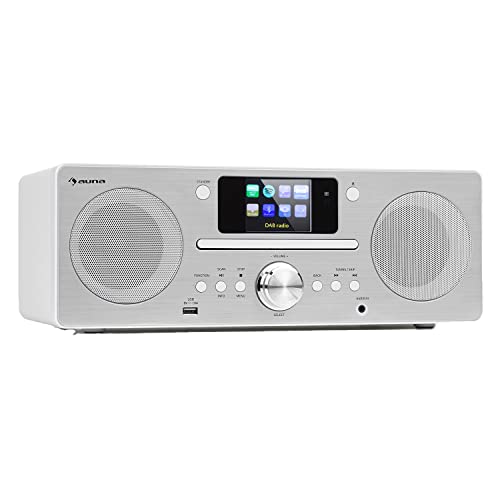 Imagen principal de Auna Reproductor de CD Player Dab Portátil, Radio 30W, FM/Dab/Dab+ co