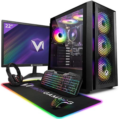 Imagen principal de Vibox I-22 PC Gaming Completo - Monitor 22 - Quad Core AMD Ryzen 3200G