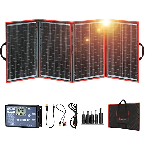 Imagen principal de DOKIO Panel Solar Portatil 200W 18V Kit Monocristalino (Alta Eficienci