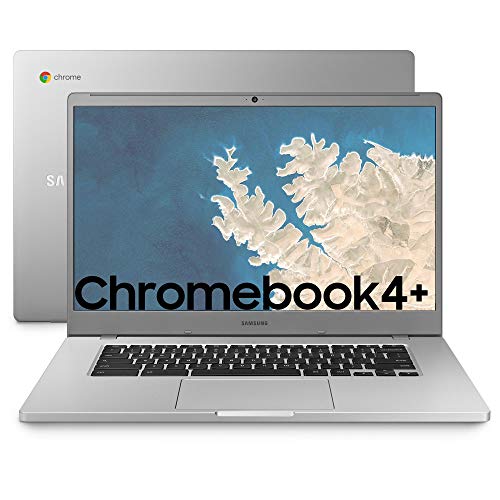 Imagen principal de Samsung Chromebook 4+ - Laptop 64GB, 4GB RAM, Silver Titan